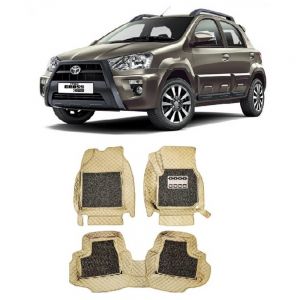 Floor Mats for Etios Cross  - beige